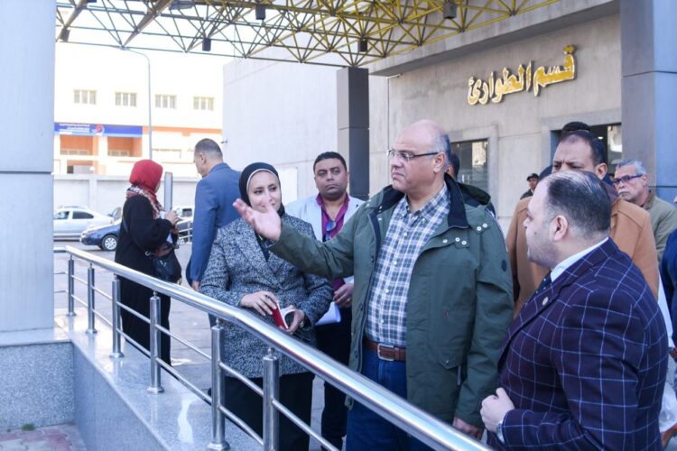 محافظ الإسكندرية يفتتح الجناح الملكي بـمستشفى العجمي التخصصي 