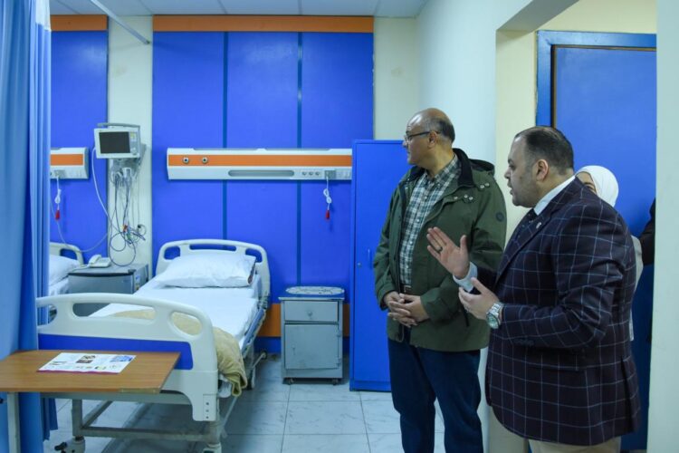 محافظ الإسكندرية يفتتح الجناح الملكي بـمستشفى العجمي التخصصي 