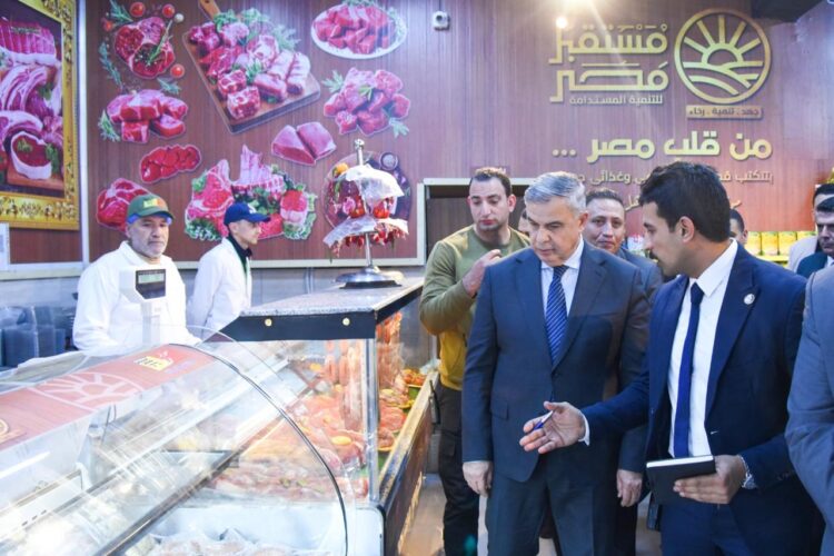 محافظ الإسكندرية يفتتح هايبر جهاز مستقبل مصر بالكيلو 21 نطاق حي العجمي