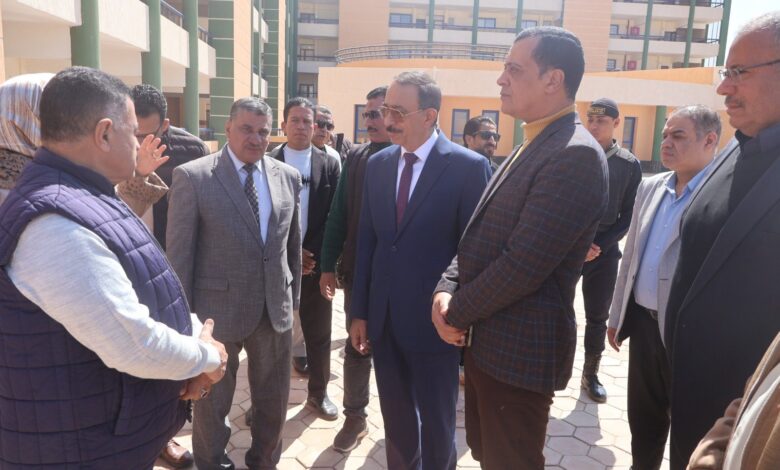 محافظ سوهاج يتفقد عددًا من المشروعات الخدمية والتنموية بمركز جهينة
