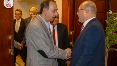 محافظ سوهاج يستقبل رئيس جامعة سوهاج للتهنئة بثقة القيادة السياسية