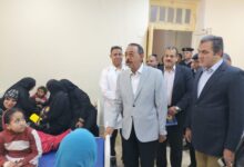 محافظ سوهاج يطمئن على حالات تسمم بمستشفى جرجا