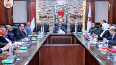 محافظ سوهاج يلتقي أعضاء الهيئة البرلمانية لمجلسي النواب والشيوخ