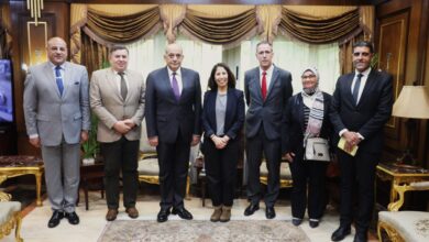 وفد ميناء مارسيليا الفرنسي في زيارة رسمية إلى الهيئة العامة لميناء الأسكندرية