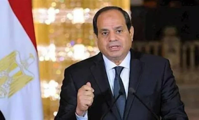 الرئيس السيسي للمصريين:إطمئنوا على مصر كويس محدش…بفضل الله يقدر يقرب من بلدنا.