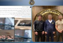 ضبط المتهمين بإلقاء أكياس مياه على المصلين عقب صلاة العيد