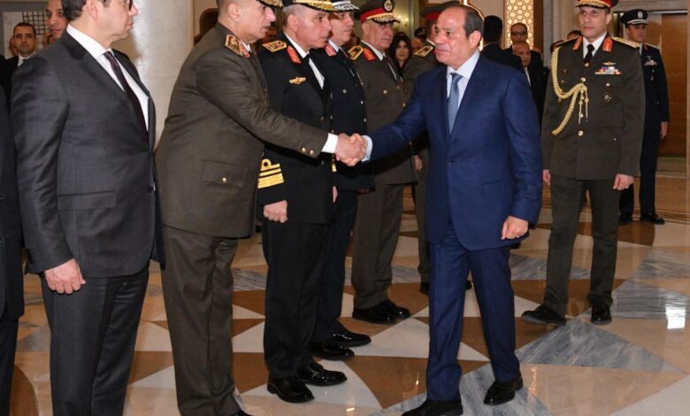 الرئيس السيسى يحضر حفل إفطار القوات المسلحة تزامنًا مع الاحتفال بذكرى إنتصارات العاشر من رمضان.