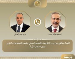 وزير الخارجية يبحث هاتفياً مع نظيره التركي خفض التصعيد الإقليمي