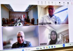 عبر الفيديو كونفرانس..وزير الشباب يبحث مع المدير الإقليمي وممثل الوكالة الدولية لمكافحة المنشطات في إفريقيا.