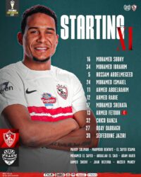 الجزيري يقود هجوم الزمالك أمام أوتوهو بطل الكونغو بـ الكونفدرالية 