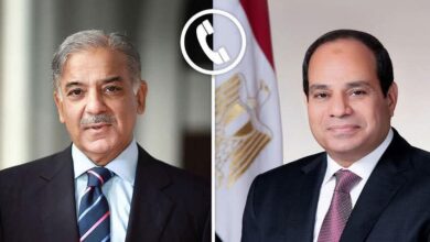 الرئيس السيسي تلقي اليوم اتصالًا هاتفيًا من رئيس الوزراء الباكستاني 