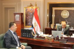 وزير الكهرباء يجتمع بنائب مدير عام المؤسسة الحكومية الروسية للطاقة الذرية "روسآتوم" ورئيس شركة "آتوم ستروى إكسبورت" 