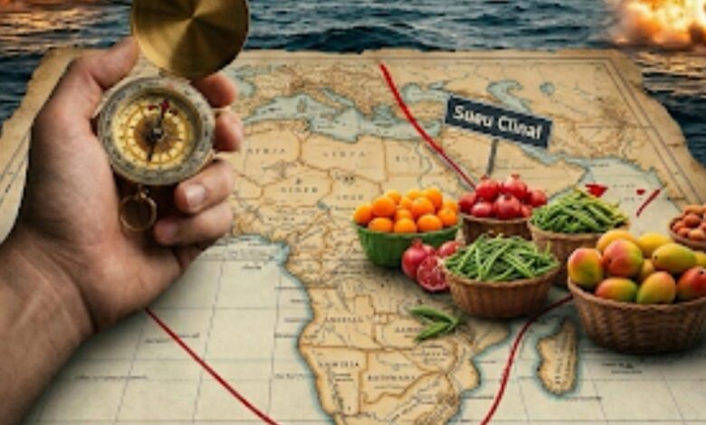 بين مطرقة الحرب وسندان "رأس الرجاء الصالح": هل تنجو الصادرات الزراعية المصرية