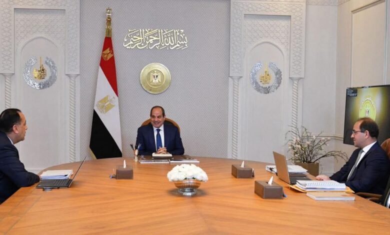 الرئيس السيسي يؤكد ضرورة مواصلة مسار الإصلاح المؤسسي الشامل