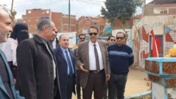 وكيل وزارة التربية والتعليم بالغربية يتابع مدارس ادارة السنطة التعليمية