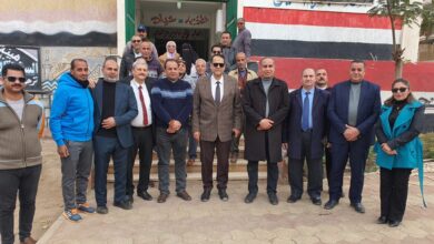 وكيل وزارة التربية والتعليم بالغربية يتابع مدارس ادارة السنطة التعليمية