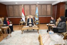  محافظ الغربية يبحث مع الهيئة القبطية الإنجيلية إطلاق مشروع “الطريق الأخضر لعالم أكثر أمانًا” 