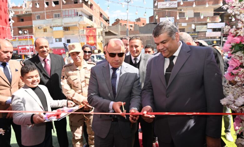 محافظ الغربية يفتتح منفذين جديدين لـ«مستقبل مصر» بطنطا والمحلة