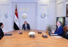 الرئيس السيسي يبحث رفع إنتاجية البترول والغاز مع مدبولي وبدوي