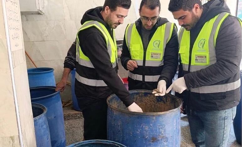 ضبط نصف طن فسيخ فاسد بالغربية