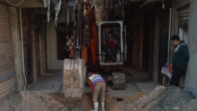 الانتهاء من المرحلة الثانية بمشروع الصرف الصحي بأرض النجارين بالإسكندرية