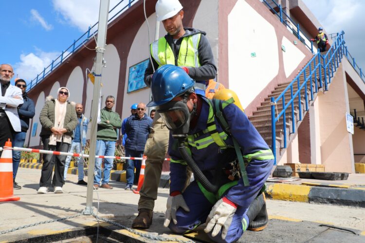 الصرف الصحي بالإسكندرية محطتا أبيس العاشرة وأبيس 28 تحصلان على شهادة TSM