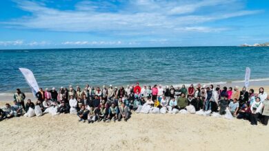 انطلاق فعالية رفاق المناخ بشاطئ المندرة لتعزيز الوعي البيئي  بالتعاون مع اليونيسيف