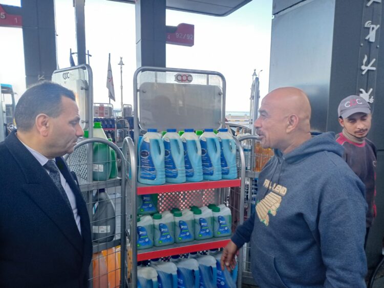  تموين الإسكندرية  حملات رقابيه مكثفة لمتابعة الالتزام بأسعارالوقود الجديدة