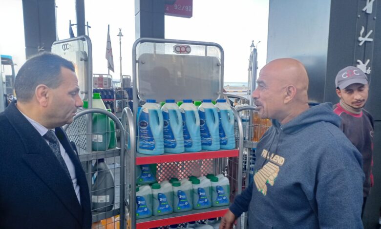  تموين الإسكندرية  حملات رقابيه مكثفة لمتابعة الالتزام بأسعارالوقود الجديدة