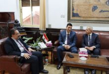 جامعة الإسكندرية تستقبل قائد المنطقة الشمالية العسكرية ورئيس الأكاديمية العربية