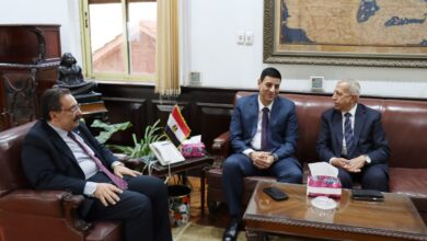 جامعة الإسكندرية تستقبل قائد المنطقة الشمالية العسكرية ورئيس الأكاديمية العربية