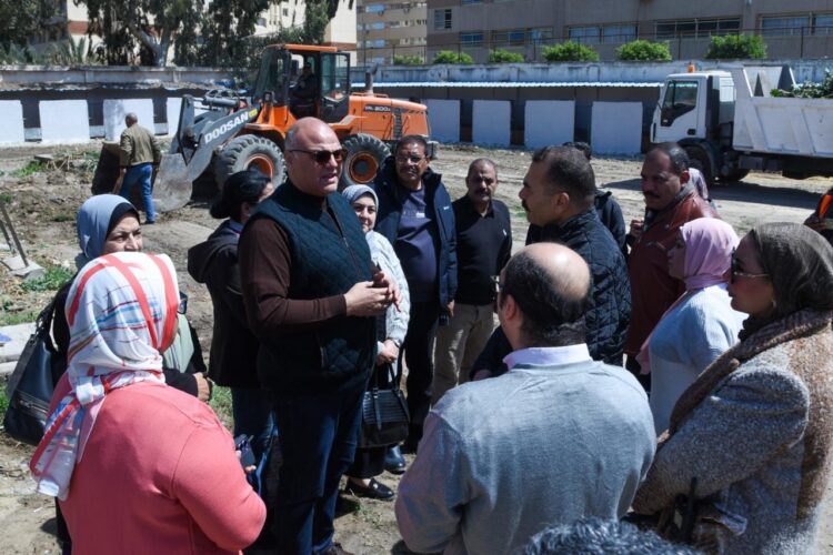 محافظ الإسكندرية يتفقد الأعمال النهائية لأول شلتر متكامل لإيواء الكلاب الضالة 