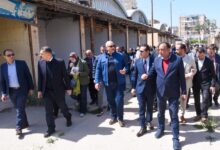 محافظ الإسكندرية يتفقد جاهزية سوق شارع 30 بحي منتزه أول لاستقبال الباعة الجائلين