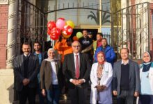 محافظ الإسكندرية يزور مستشفى الأنفوشي للأطفال لتهنئة المرضي بعيد الفطر المبارك