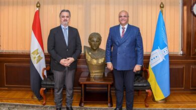 محافظ الإسكندرية يستقبل قنصل عام اليونان لبحث سبل تعزيز التعاون المشترك