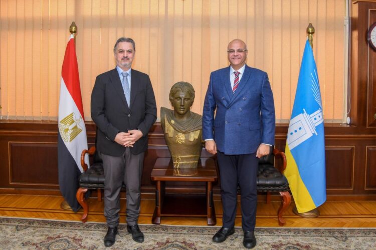 محافظ الإسكندرية يستقبل قنصل عام اليونان لبحث سبل تعزيز التعاون المشترك