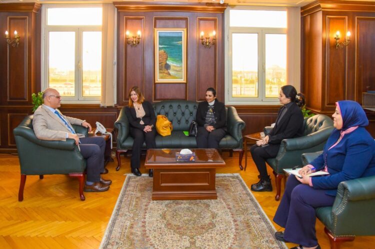 محافظ الإسكندرية يستقبل قنصل عام فرنسا لبحث تعزيز التعاون