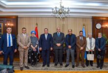 محافظ الإسكندرية يستقبل مجلس نقابة الصحفيين بالإسكندرية لتعزيز أواصر التعاون