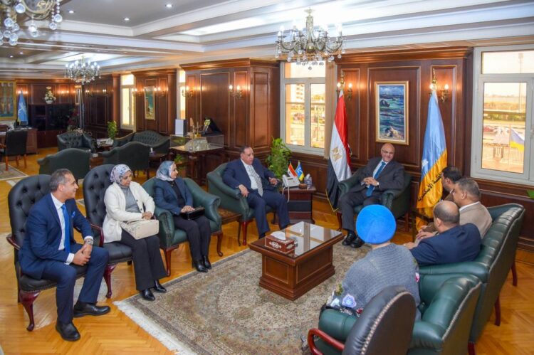 محافظ الإسكندرية يستقبل مجلس نقابة الصحفيين بالإسكندرية لتعزيز أواصر التعاون