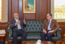 محافظ الإسكندرية يلتقي العضو المنتدب التنفيذي لشركة إيجوث لتعزير النشاط السياحي