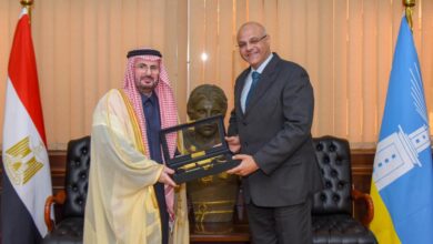 محافظ الإسكندرية يلتقي القنصل العام للمملكة العربية السعودية لتعزيز التعاون