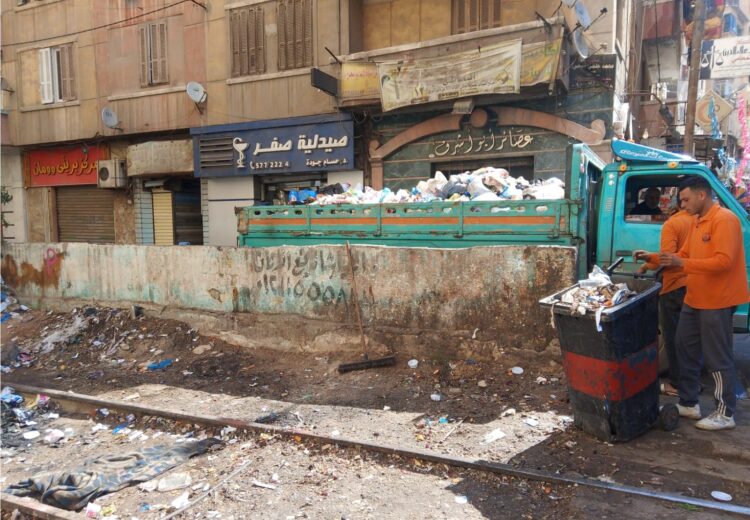 محافظ الإسكندرية يوجه بسرعة رفع المخلفات من محيط الترام