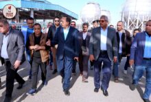 محافظ سوهاج يتفقد مستودع بوتاجاز الشوش ومصنع تعبئة الأحايوة شرق