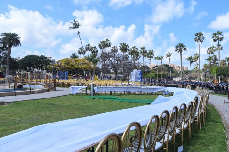 محافظة الإسكندرية تنظم مائدة إفطار جماعي للعاملين بالجهات التنفيذية والخدمية بالمحافظة 