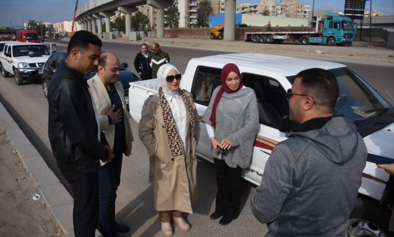 محافظة الإسكندرية تواصل تنفيذ أعمال التوسعة والتطوير الشامل لمحور أبو قير