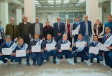 مياه الإسكندرية تكرّم أوائل المدرسة الفنية الثانوية لمياه الشرب والصرف الصحي 