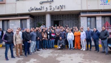 مياه الإسكندرية تنظم إختبارات تسوية الحالة الوظيفية للعاملين أثناء الخدمة