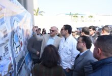  وزير الشباب والرياضة ومحافظ الإسكندرية يتفقدان منتدى الشباب بأبو قير