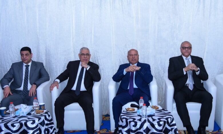 وزير النقل ومحافظ الإسكندرية يحضران حفل الإفطار السنوي للأكاديمية العربي
