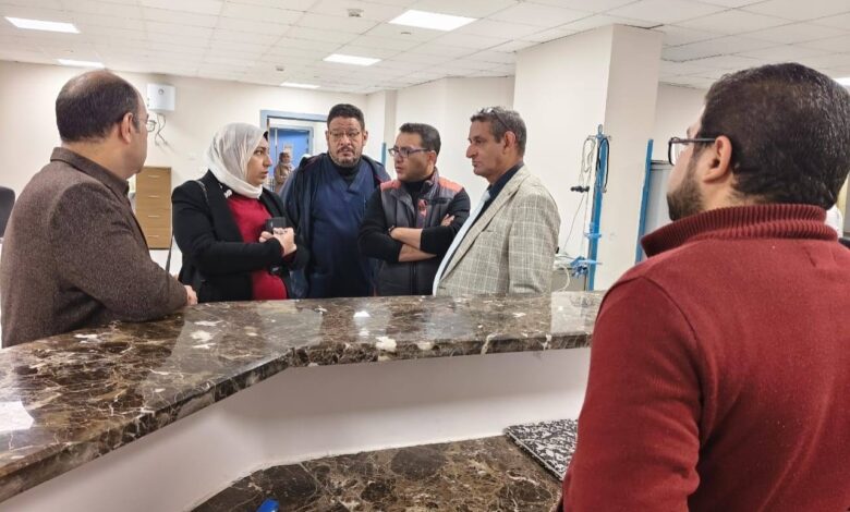 وكيلة مديرية الصحة بسوهاج تتفقد سير العمل بمستشفى ساقلتة النموذجي